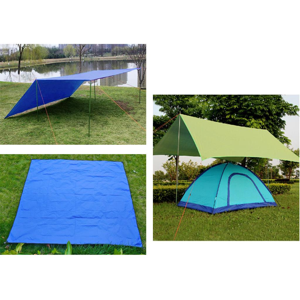 Waterproof Camping Tent Fly Tarp Footprint Ground Sheet Beach Picnic Mat for Men Women Outdoor Sports Accessories