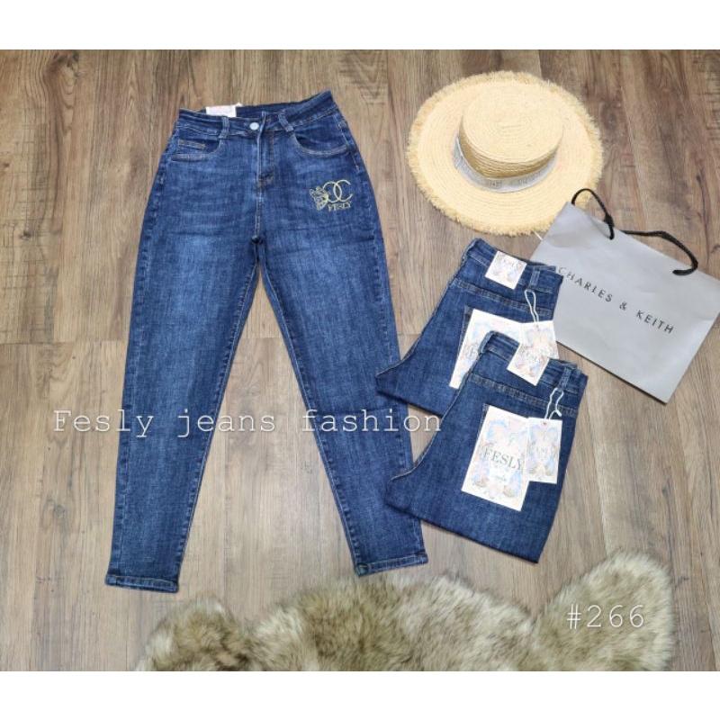 Quần Jeans Nữ Baggy 269 Cạp Cao ( Ảnh Thật
