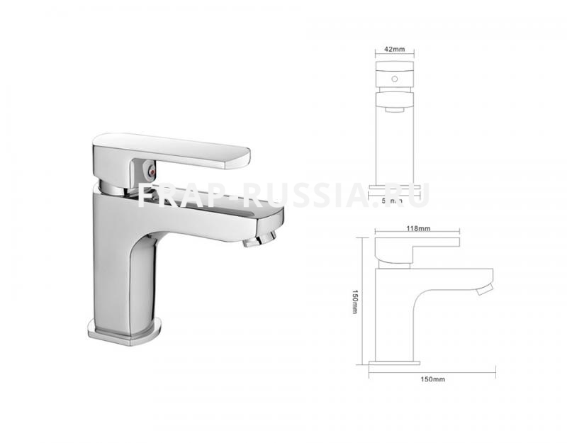 VÒI LAVABO NHẬP KHẨU NGA FRAP F1064 - HÀNG CHÍNH HÃNG