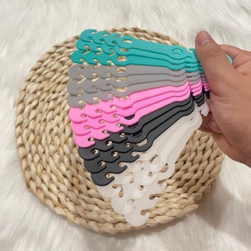 Móc gắn khẩu trang bằng silicone mềm chống trượt có thể điều chỉnh