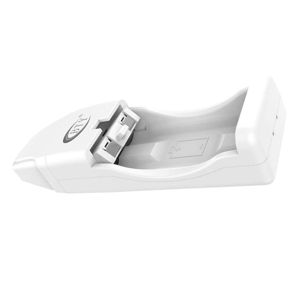 Premium 2 Slot USB Battery Charger For AA AAA Rechargeable NIMH NiCd Battery Grey