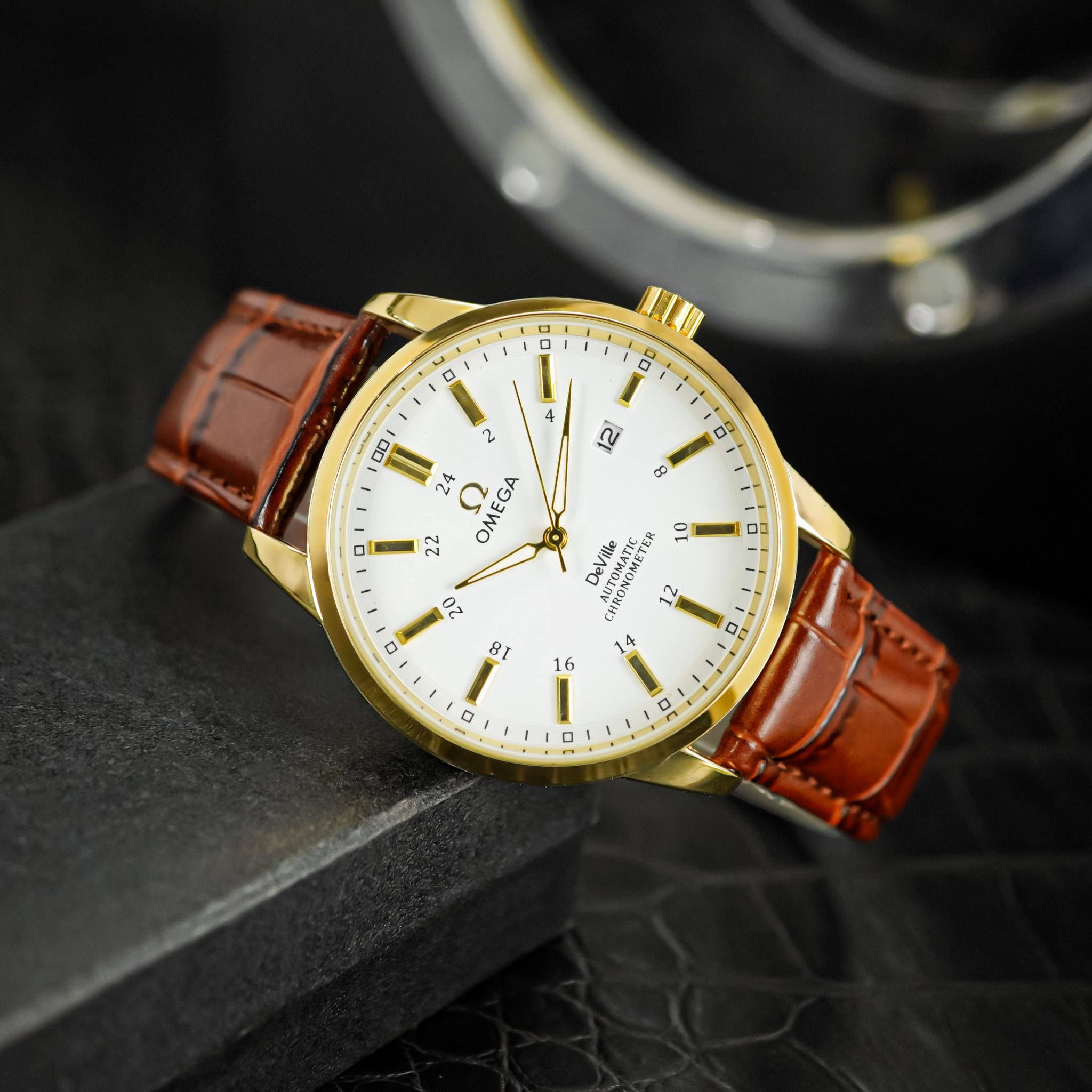 Đồng hồ đeo tay Omega B391 Máy Pin Hàng chính hãng