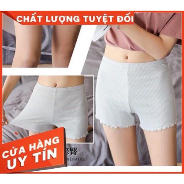Quần Đùi Mặc Váy Tăm Tre Mẫu Mới