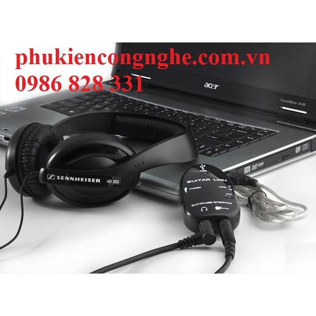 Cable USB Guitar Link kết nối đàn guitar với máy tính