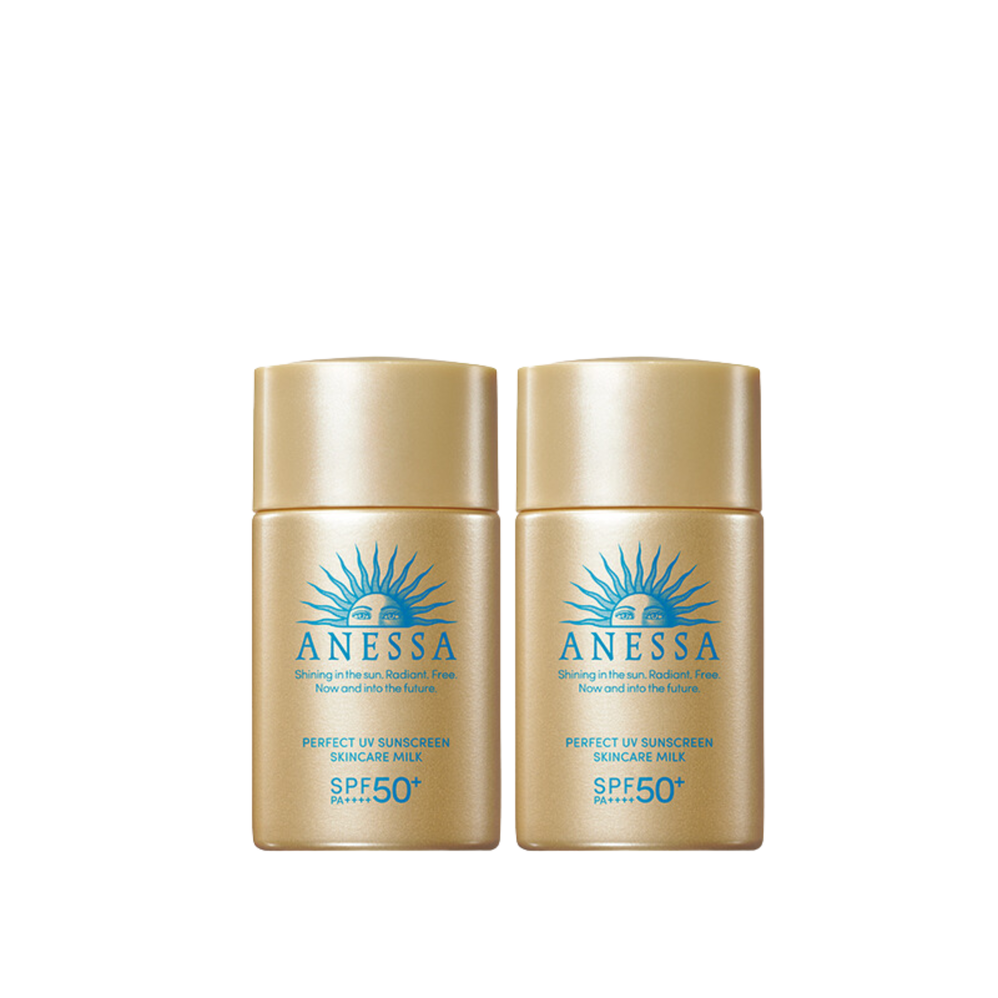 Bộ 2 Sữa chống nắng dưỡng da bảo vệ hoàn hảo Anessa Perfect UV Sunscreen Skincare Milk 20mlx2