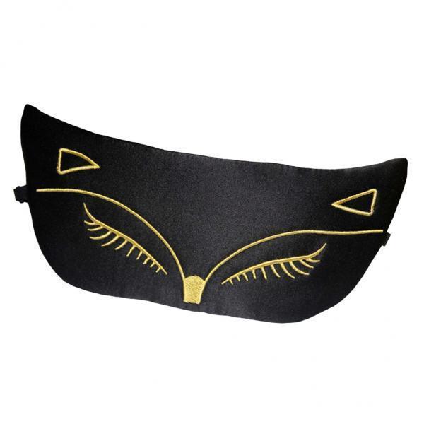 2-4pack Pure Mulberry Silk Sleep Eye Mask Shade Double-Side Black