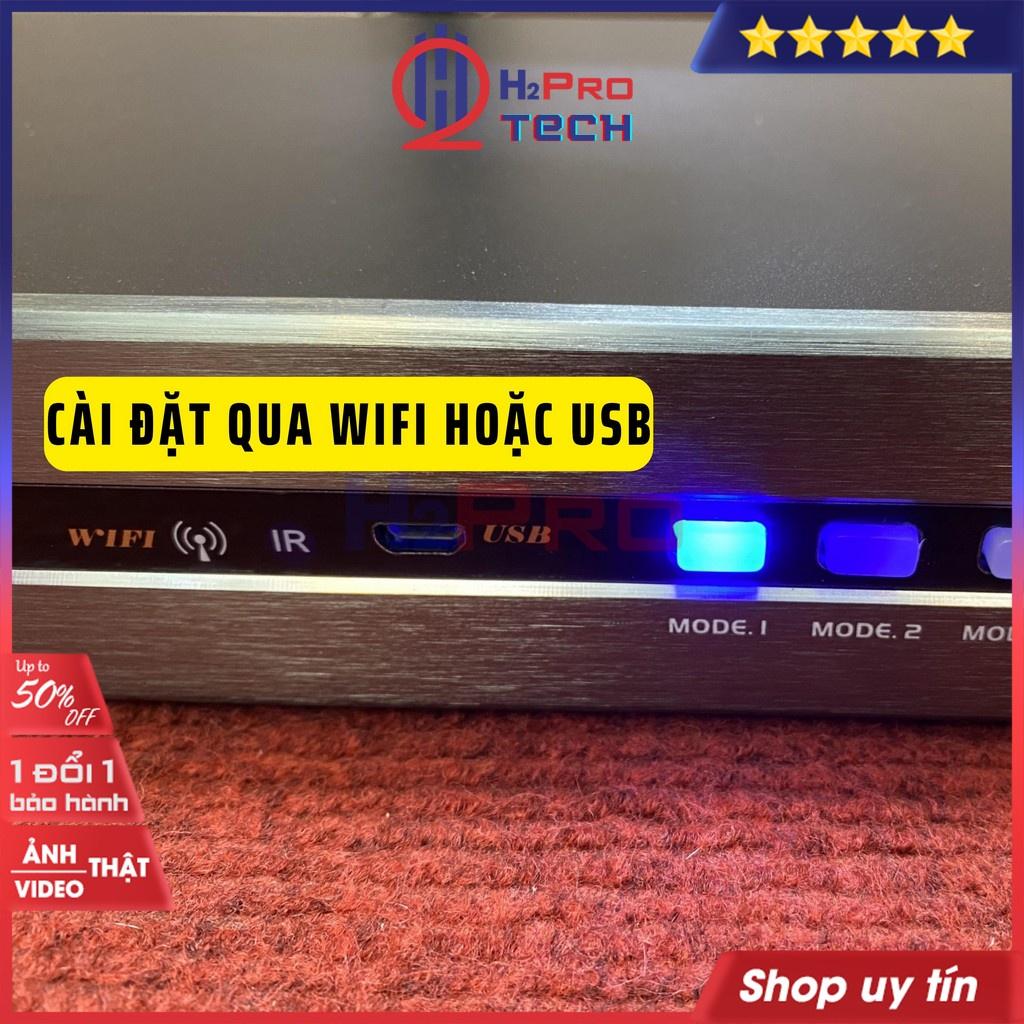 Vang Số Karaoke AAP K-1000II Cao Cấp, Chống Hú Tốt, Kết Nối Wifi, Usb, Optical, Bluetooth, Quà Tặng 169K-H2Pro Tech