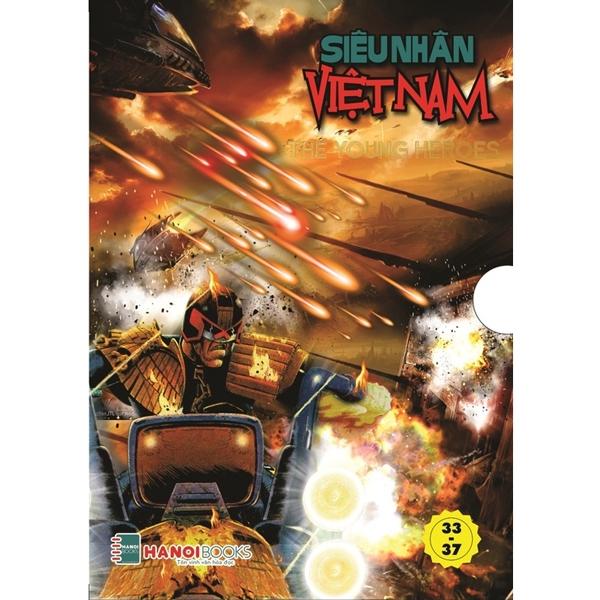 Boxset Siêu Nhân Việt Nam - Bộ 5 Tập - Từ Tập 33 Đến Tập 37