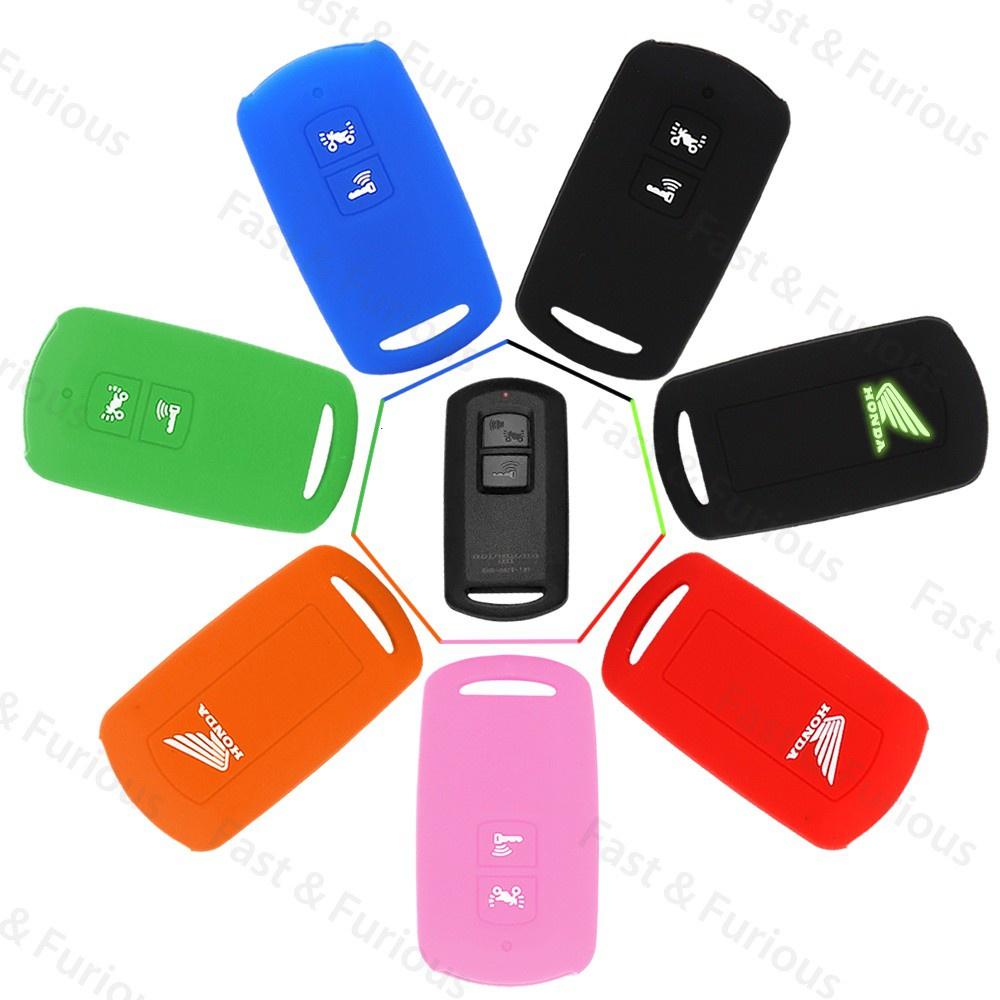 Vỏ Silicon Bảo Vệ Chìa Khóa Điều Khiển Từ Xa Cho Xe Mô Tô Honda 150 Click GC 150 V2 Ốp