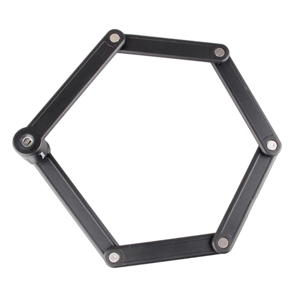 Aternee Chống Trộm Có Thể Gập Lại Khóa Xe Đạp Xe Máy Điện Tử MTB Xe Đạp Đường Bộ