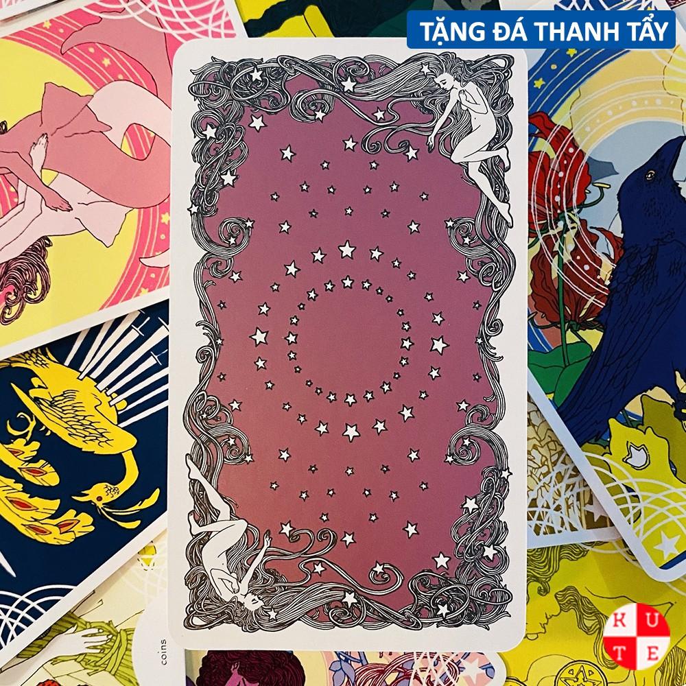 Bài Tarot Star Spinner 81 Lá Bài Tặng File Tiếng Anh Và Đá Thanh Tẩy