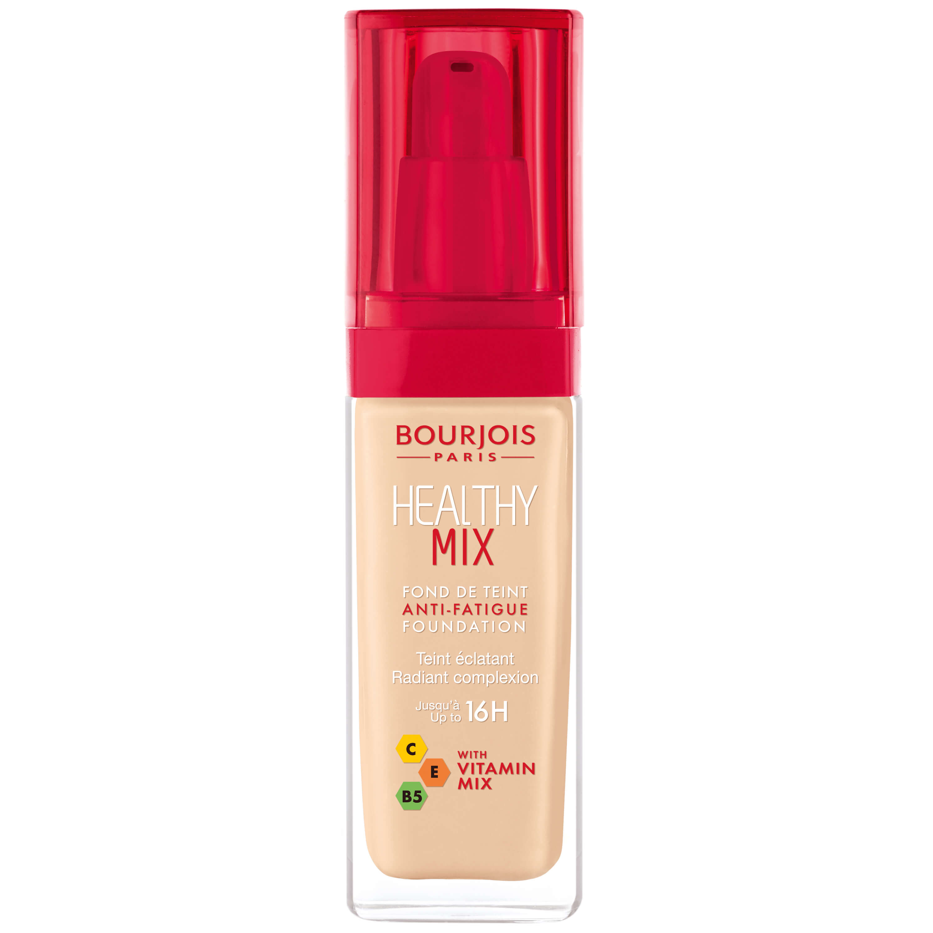 Kem Nền Bourjois Healthy Mix Anti Fatigue Foundation N53