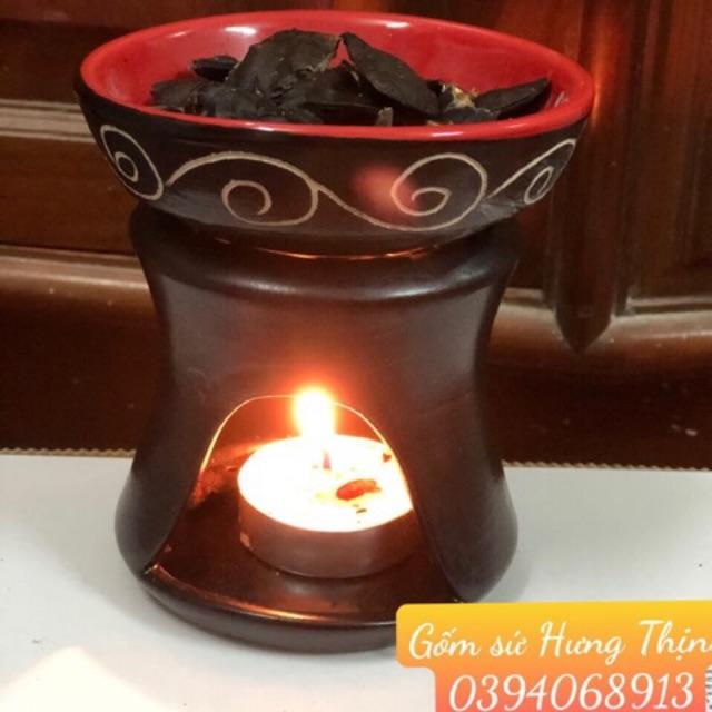 Bếp đốt bồ kết thảo mộc xả chanh
