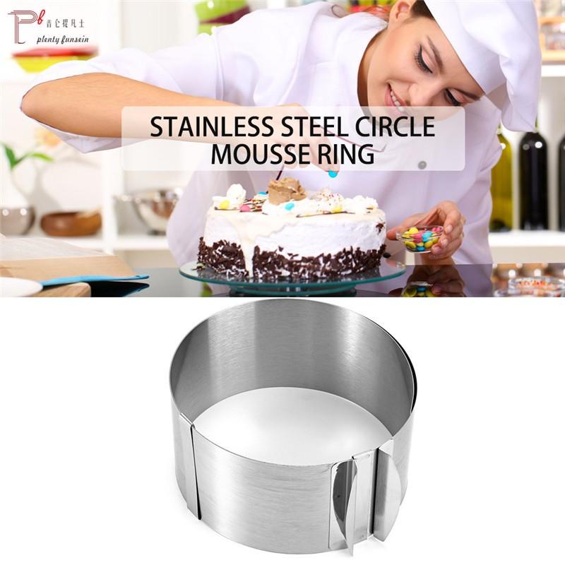 Khuôn Tròn Thay Đổi Kích Thước/ Mousse Ring/ Cheesecake