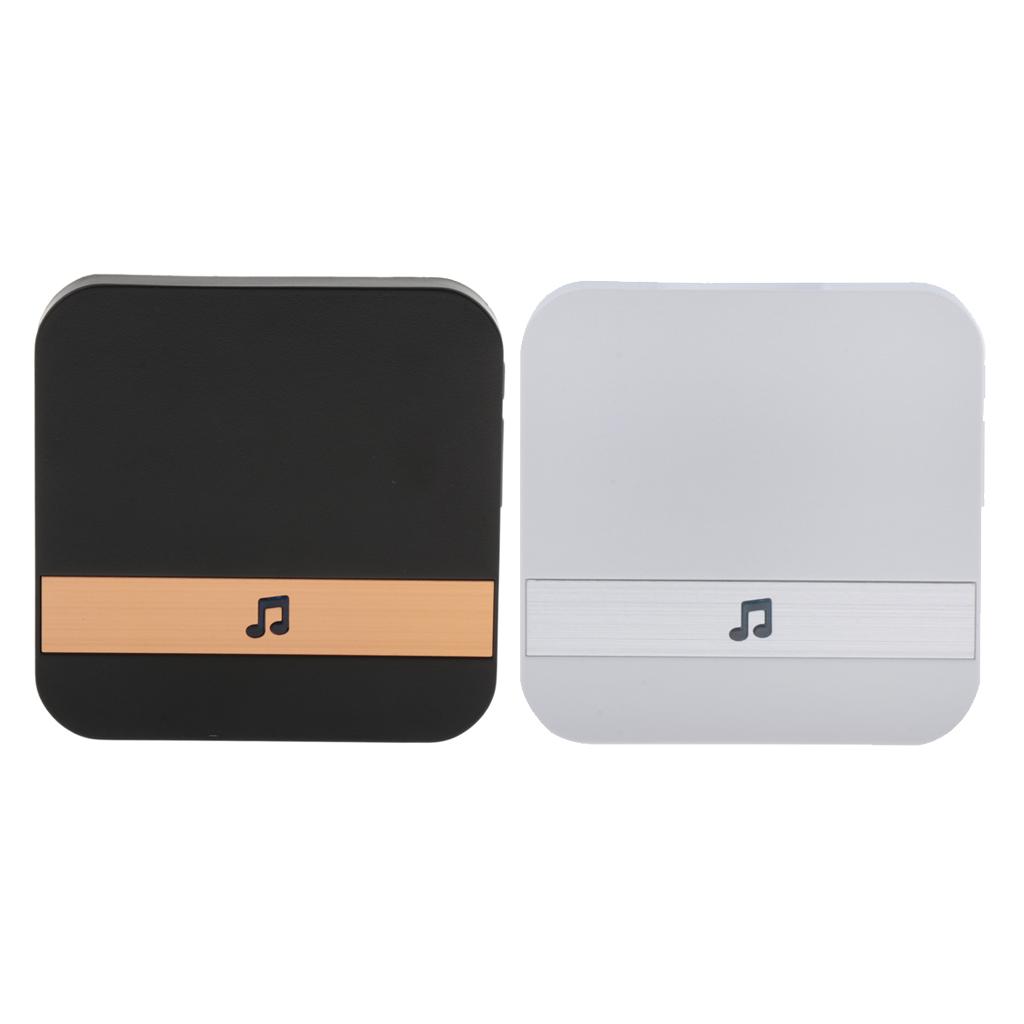 2pc Wireless Video Doorbell Remote Visual Camera IR Home