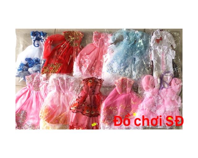 Quần áo búp bê 60 cm - combo 10 bộ