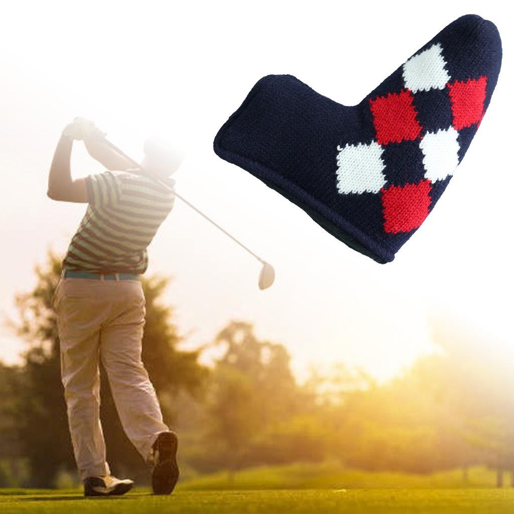 Golf Putter Head Cover Closure Protector Cover Golf Club Head Cover