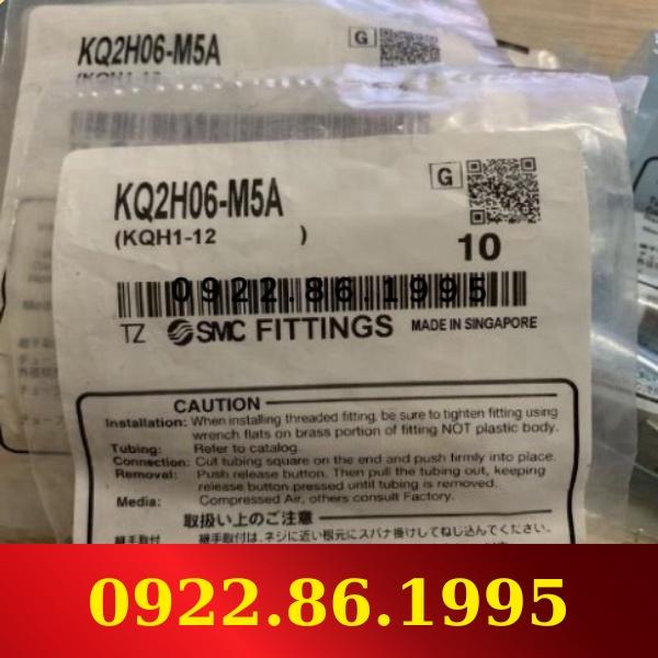 Đầu nối khí SMC KQ2H06-M5A