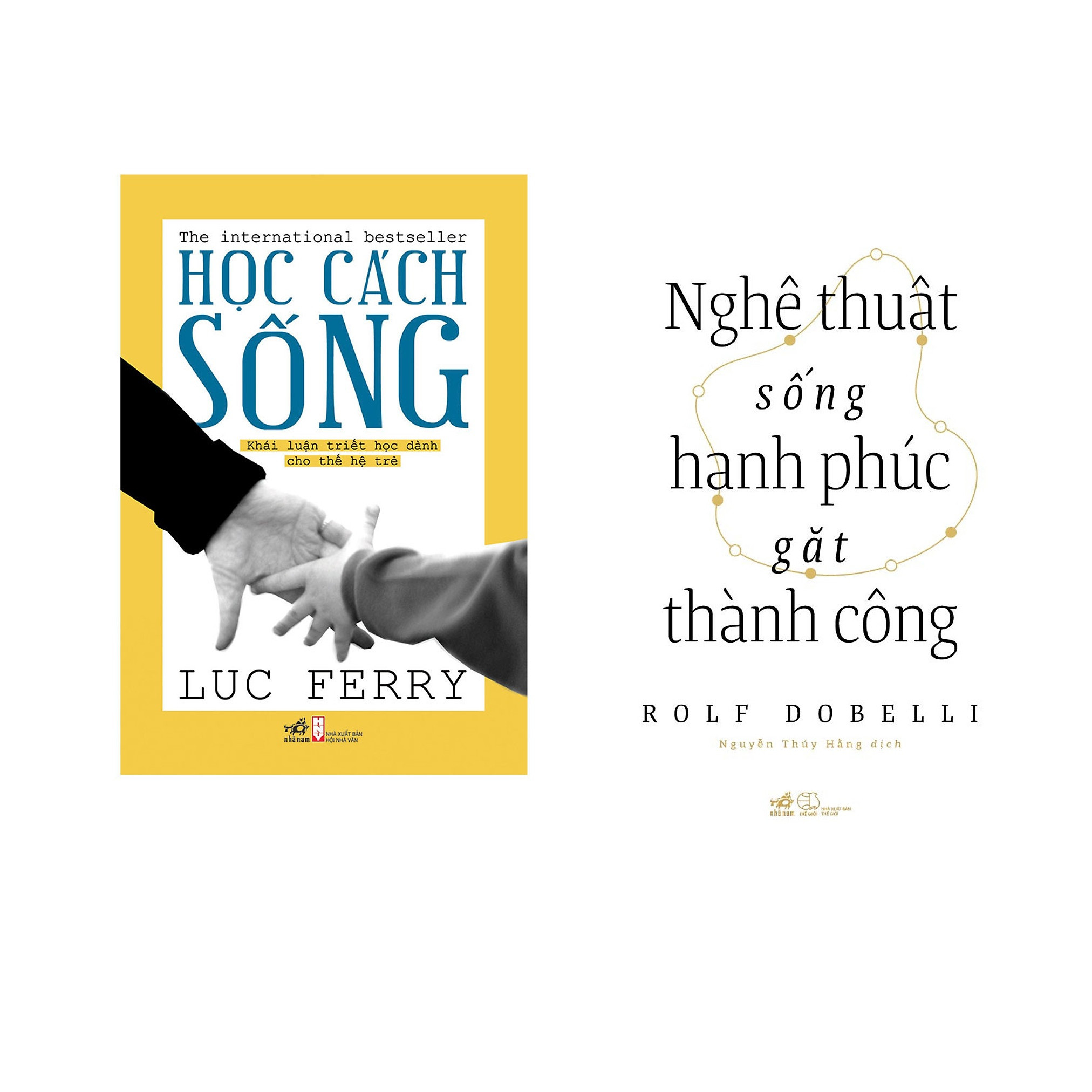 Combo 2 cuốn sách: Học cách sống  + Nghệ thuật sống hạnh phúc gặt thành công