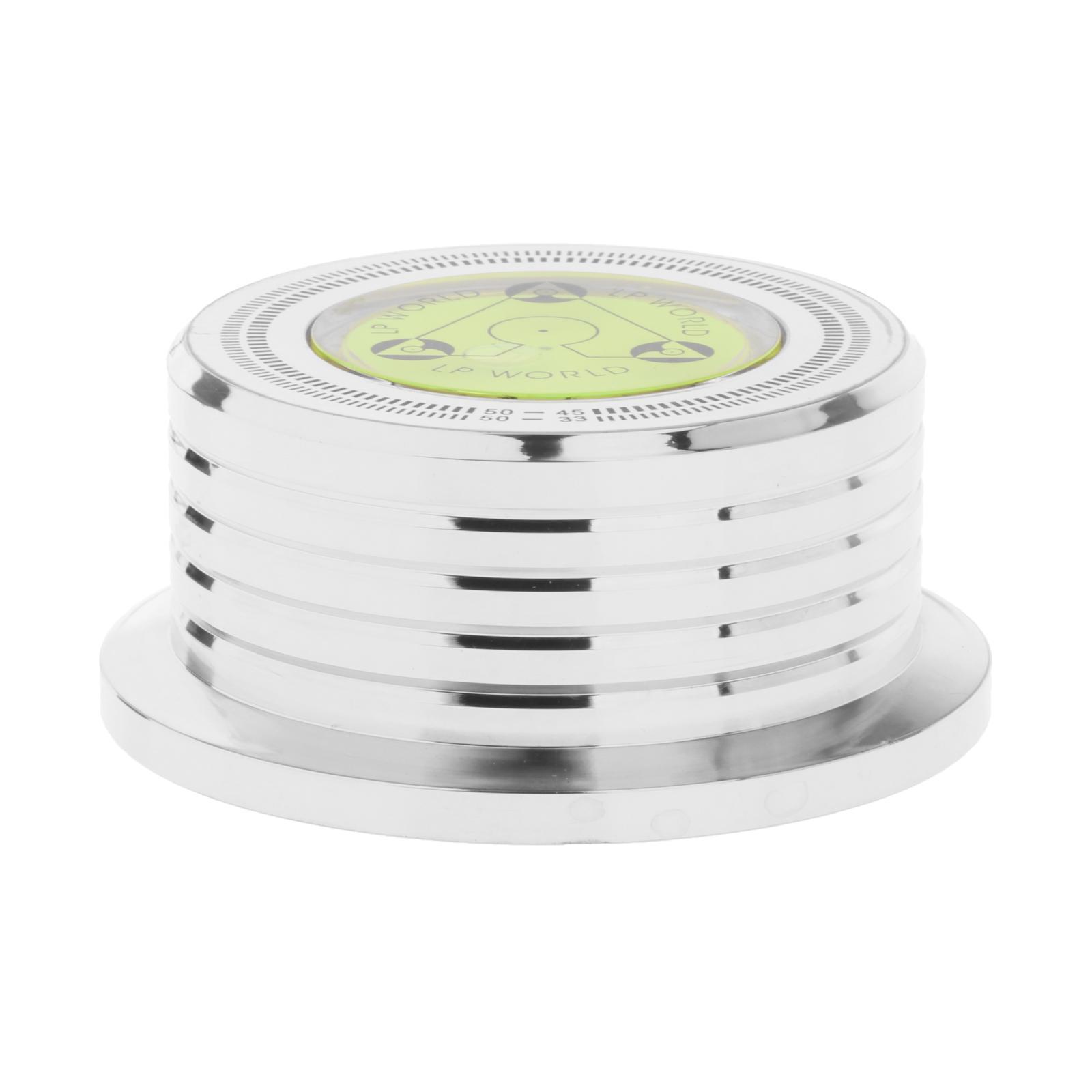 50Hz LP Disc Turntable Stabilizer Turntable Level For LP Record Black