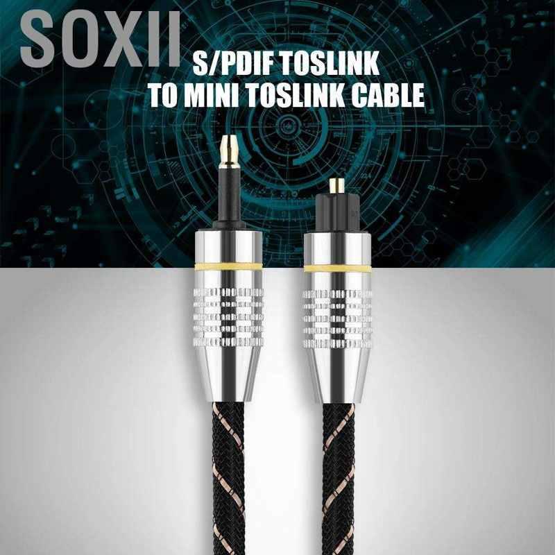 Cáp Quang Âm Thanh Kỹ Thuật Số Stxii Toslink Sang 3.5mm Spdif 3m
