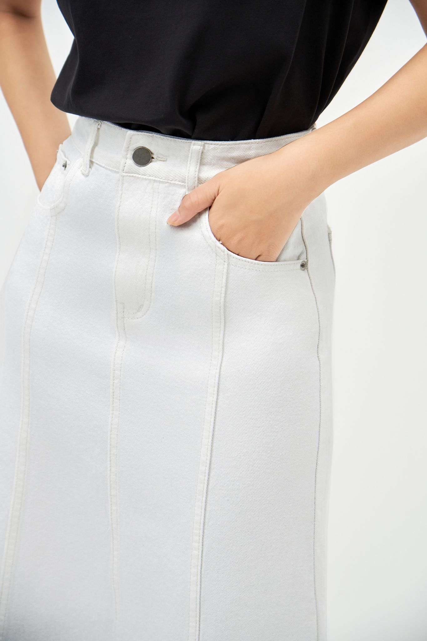 OLV - Chân váy Cadence Denim Skirt