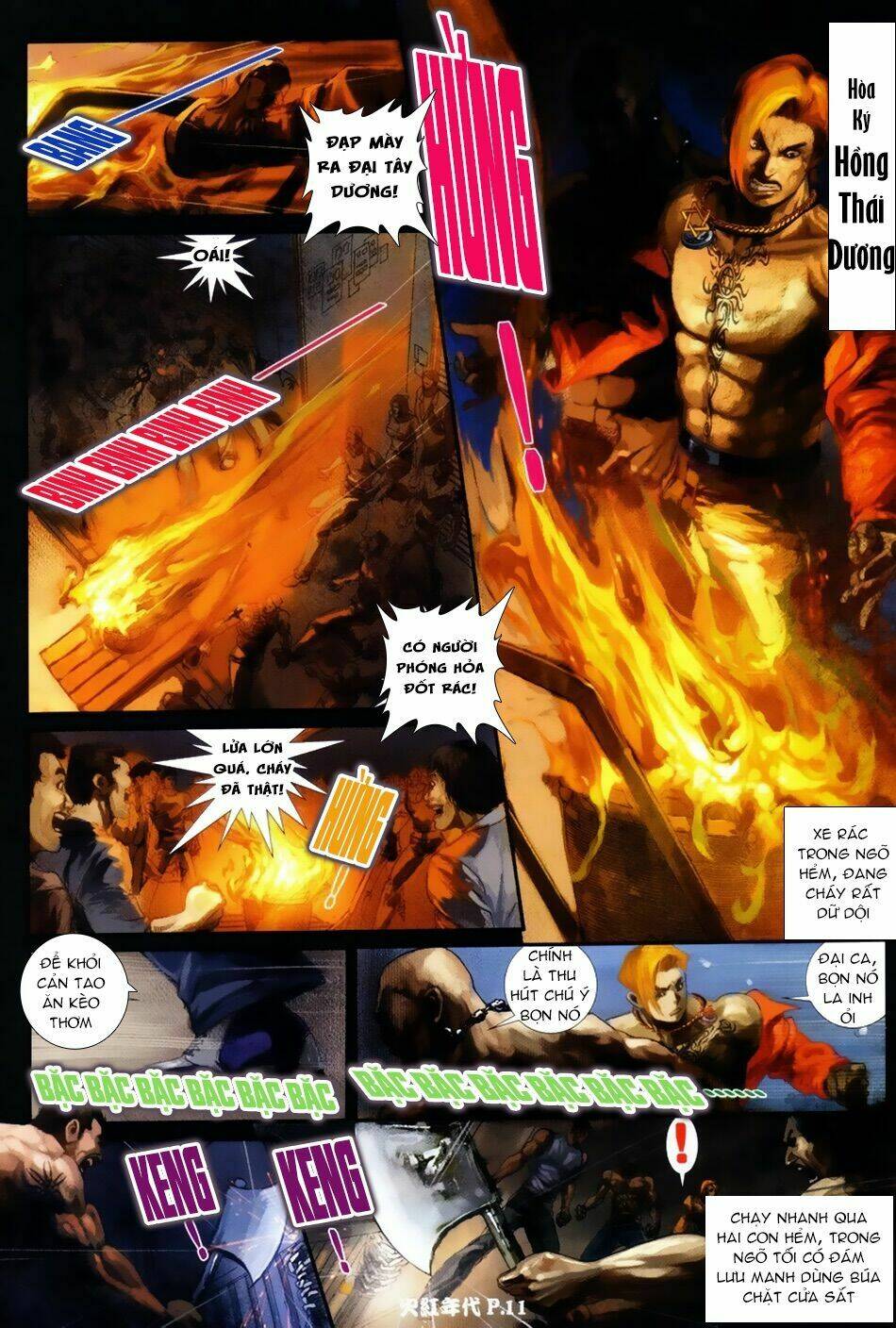 hỏa hồng niên đại hắc cốt đường chapter 56 10