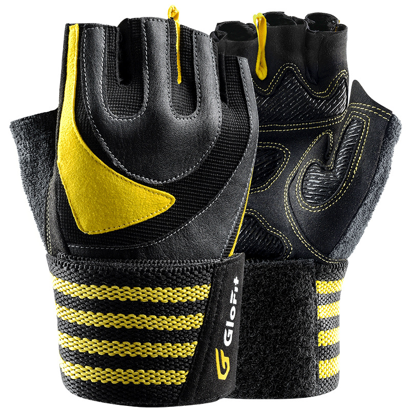Găng Tay Tập Gym Glofit GFST004. Găng Tay Tập Gym Cao Cấp Cho Nam Nữ