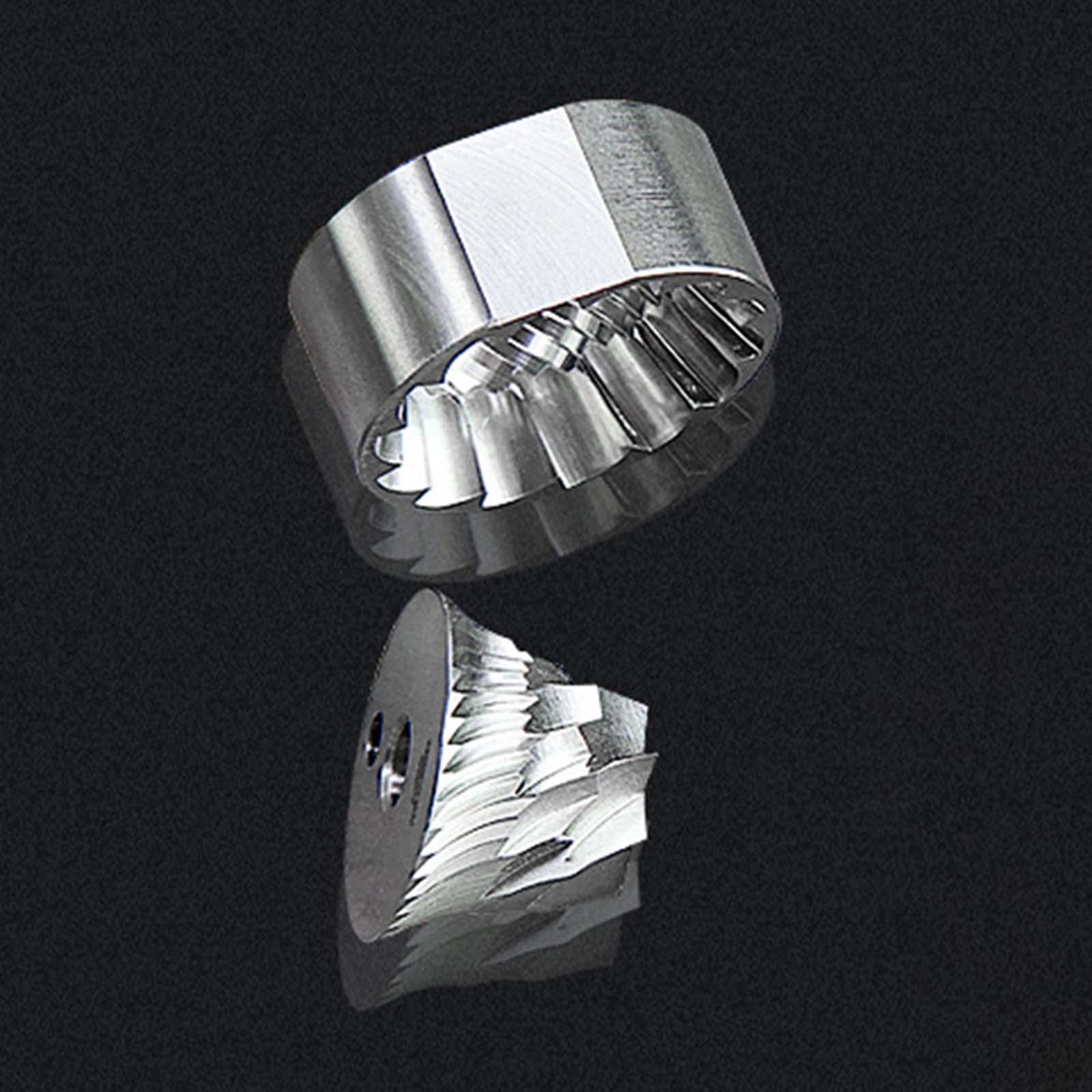 Stainless Steel E&B Conical Burr Higher Grinding Efficiency for Pour Over
