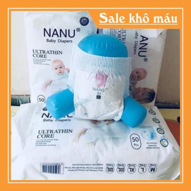 COMBO 50 BỈM QUẦN NANU XUẤT NHẬT M/L/XL/XXL/XXXL