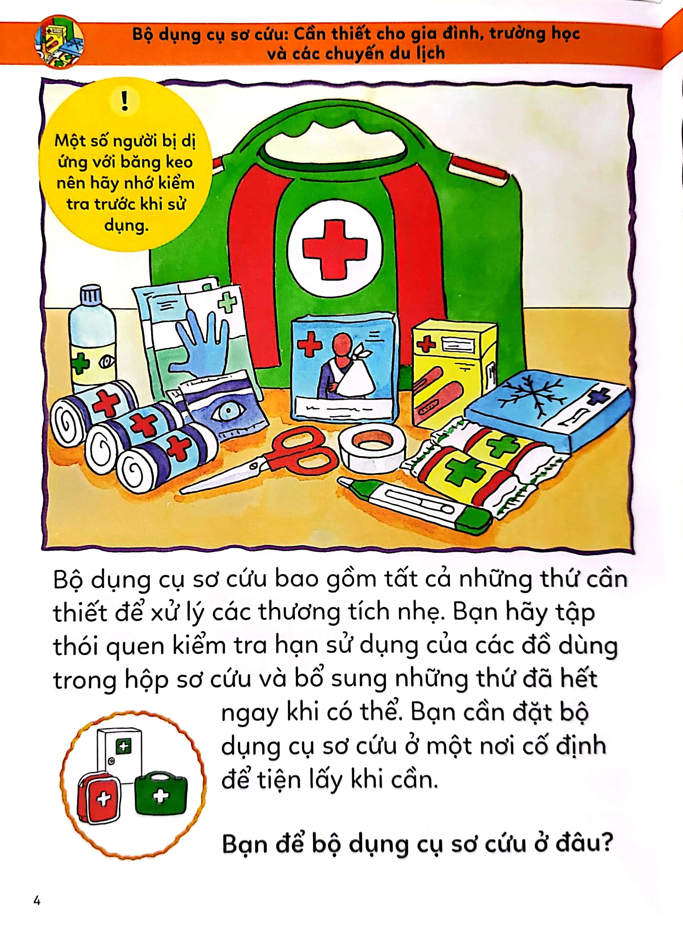 Tiểu Học Toàn Diện - Kỹ Năng Sơ Cứu