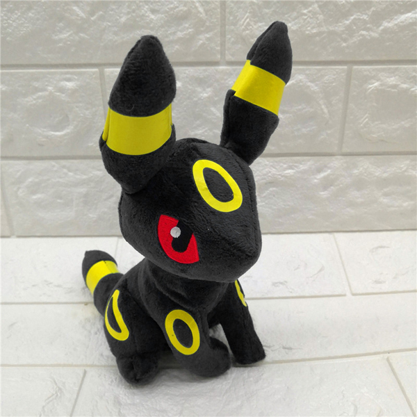 Gấu bông mèo umbreon pokemon (35 cm) gb64 (Màu Đen Phối Vàng)