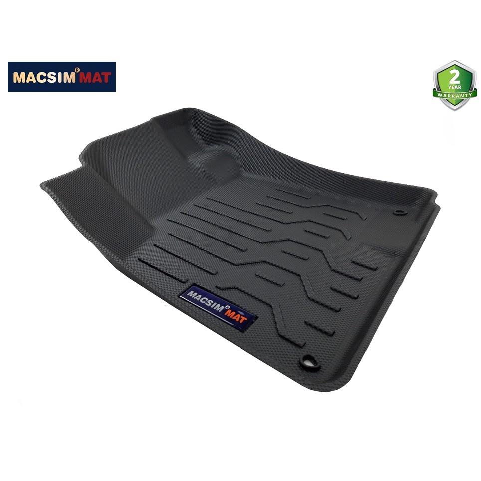 Thảm lót sàn xe ô tô KIA sportage 2018 - nay chất liệu TPV thương hiệu Macsim màu đen