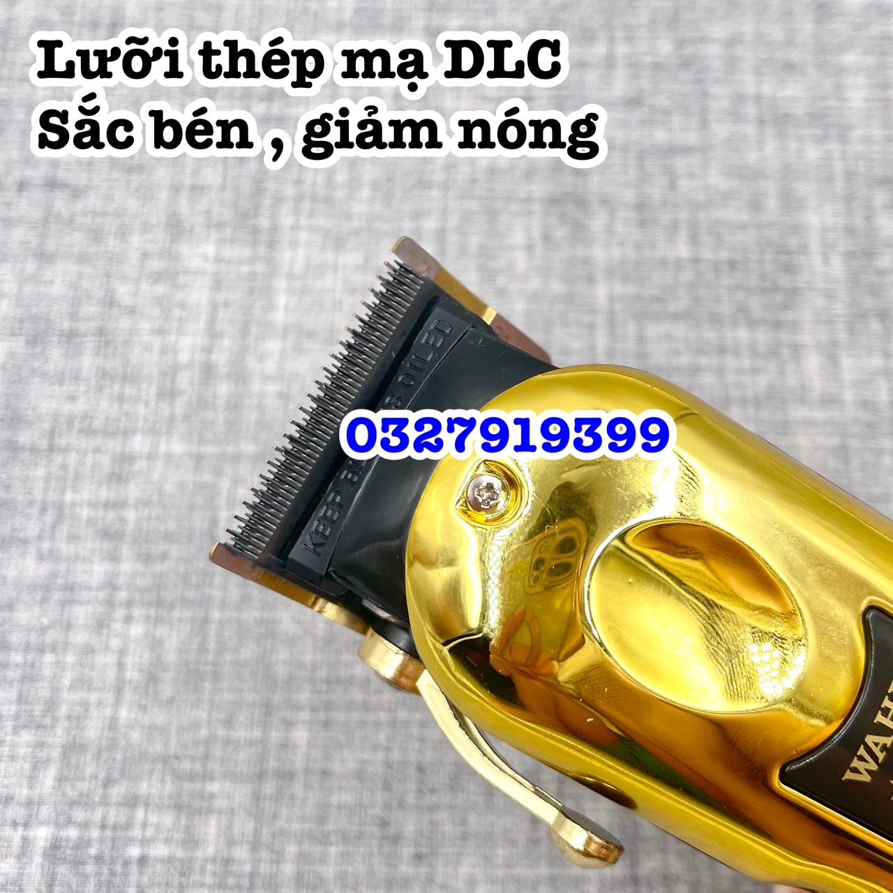 Tông đơ cắt tóc WAHLL Magic Gold - lưỡi kép