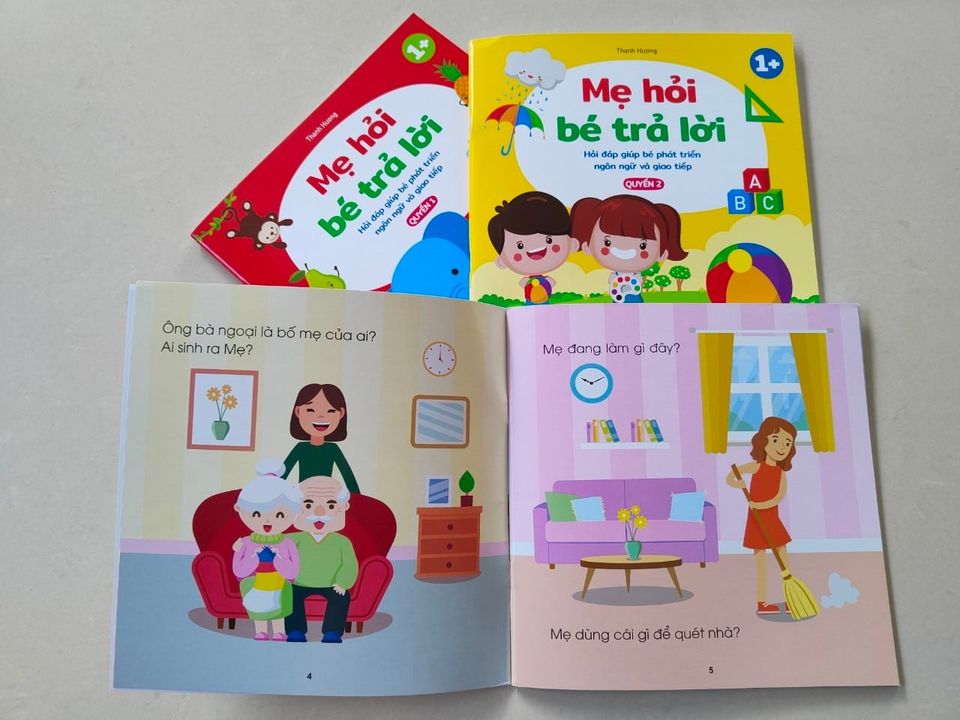 Sách Mẹ hỏi bé trả lời (set 3 cuốn)