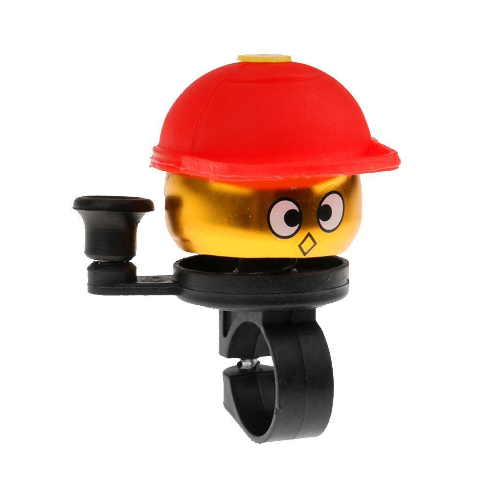 2 Pieces Aluminium Alloy Cycling Bike Handlebar Ring Bell Horn Kids Bell