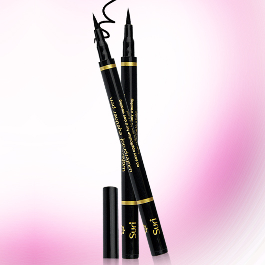 Bút Kẻ Mắt Nét Siêu Mảnh Không Trôi Suri Waterproof Eyeliner Pen