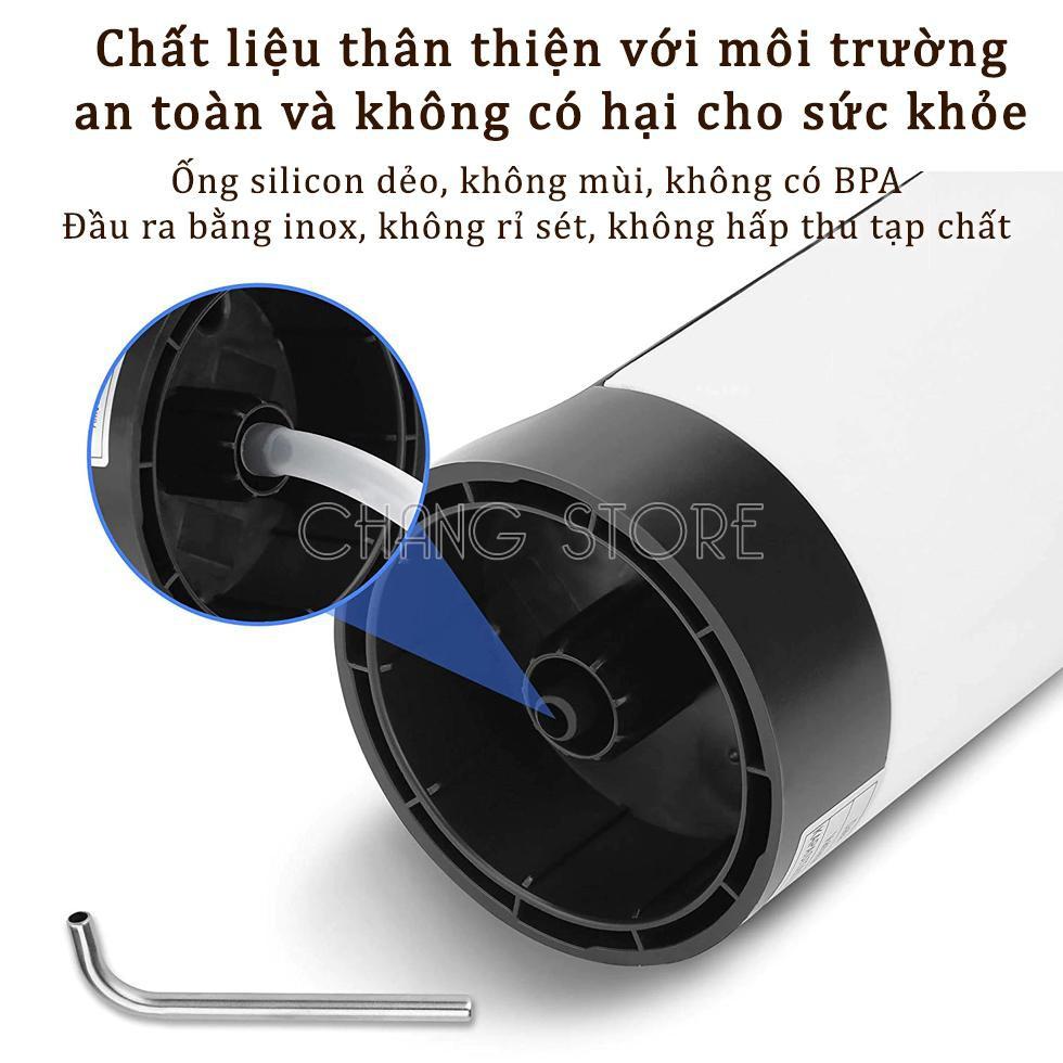 Vòi bơm nước điện tử tự động có sạc USB, Máy hút nước thông minh có đèn led, pin sạc