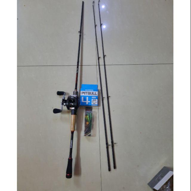 Bộ Cần lure 2 ngọn máy ngang M và ML