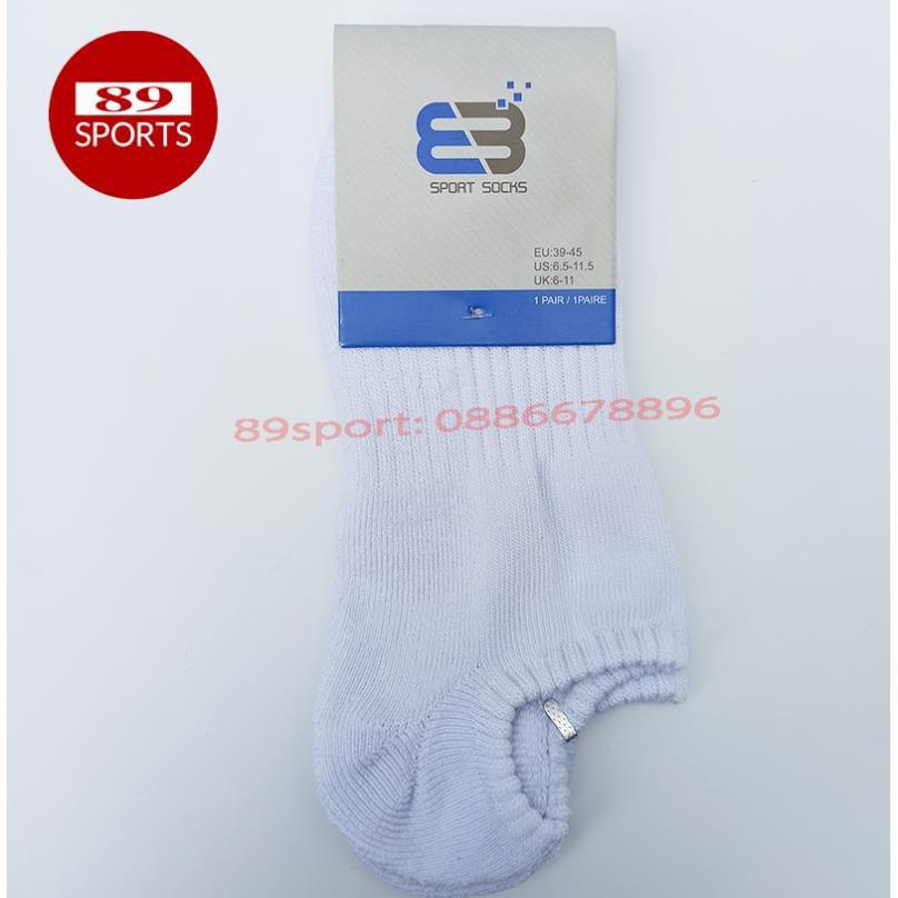 Tất thể thao 8sport Hot nhất năm. Chất Cotton 100%, Siêu MỀM MẠI, THOẢI MÁI, rãnh nhăn chống trơn, phù hợp chơi thể thao