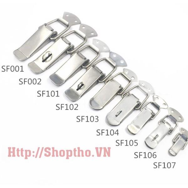 Khóa sf, Khóa Hộp , Khóa Hòm, Khóa Tủ Điện inox 304 (sf103, 105, 106, 108, 107j) set 2 cái