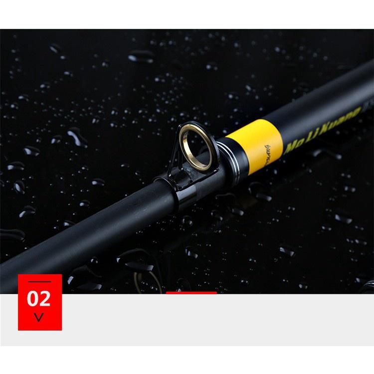 Cần Câu Máy Rút HUNTSMAN LW Giá Rẻ - Chuyên Câu Lancer, Câu lục gần bờ, .... - Đồ Câu DHS