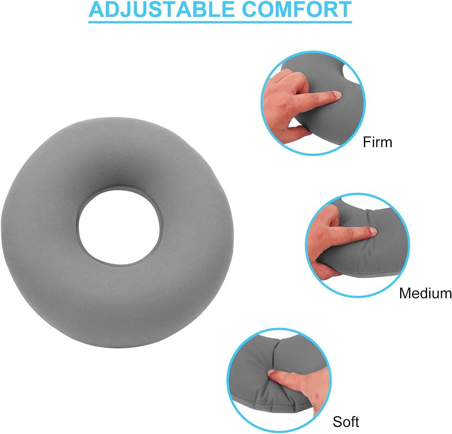 Đệm Trĩ Bơm Hơi Kèm Ghế Chỉnh Hình-Decube Hemorrhoids Vòng Ghế Có Bơm, Donut Kèm Đệm Ghế, 1 Cái