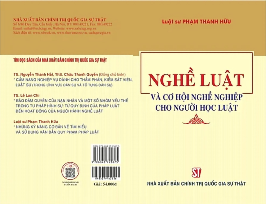 Nghề Luật và cơ hội nghề nghiệp cho người học luật