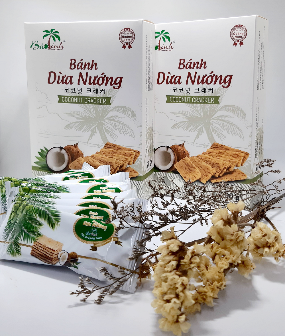 Bánh Dừa Bảo Linh Hộp 200 g