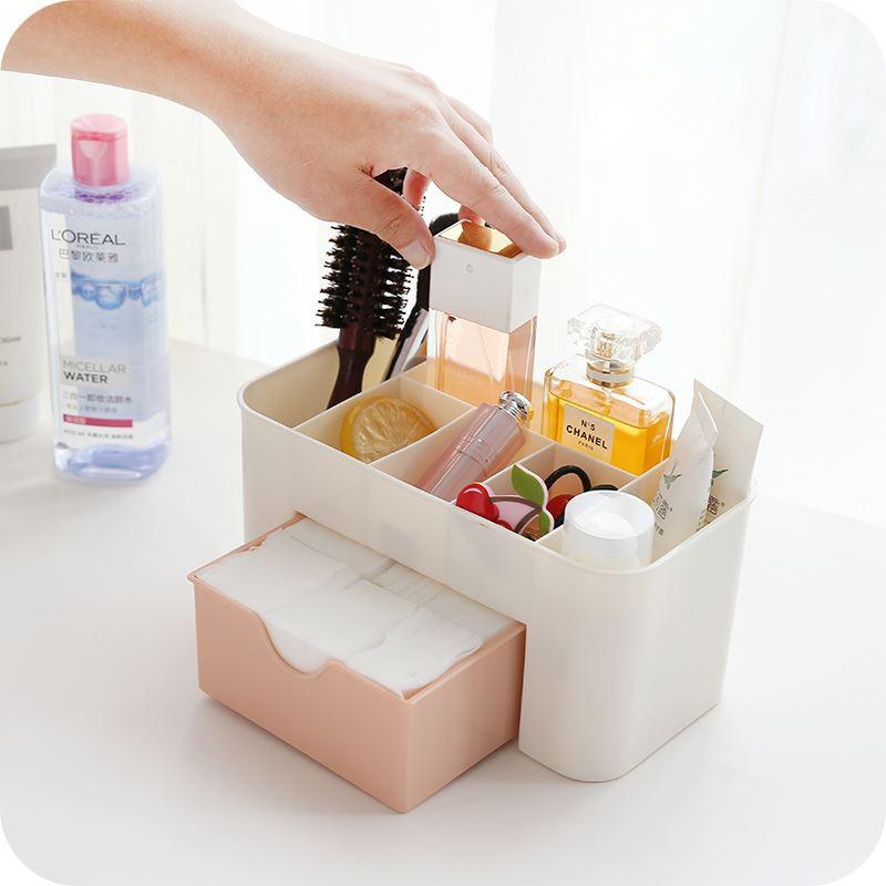 Kệ Mỹ Phẩm Nhựa Nhiều Ngăn Tiện Ích