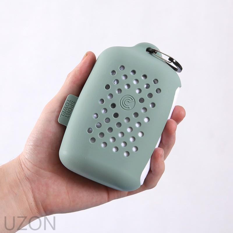 Khăn Tắm Bằng Sợi Micro Nhanh Khô Tiện Dụng Mang Theo Du Lịch/ Chơi Thể Thao