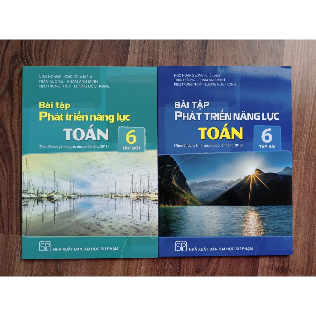 Sách - Bài tập phát triển năng lực toán lớp 6 (Tập 1+Tập 2) Cánh Diều