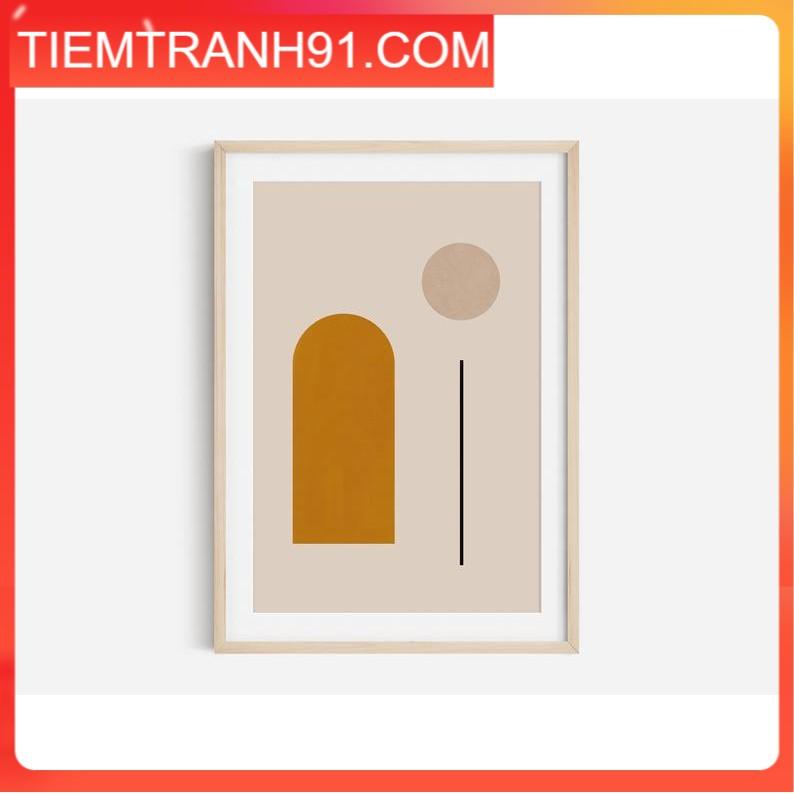 Tranh treo tường | Tranh nghệ thuật trừu tượng - Burnt Orange Abstract 2 art print, Abstract artwork Poster wall art