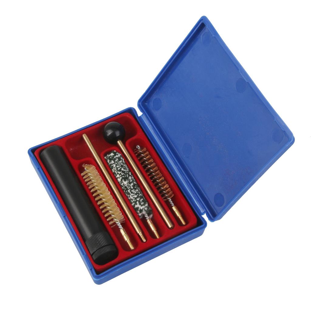 5 In 1 Universal Cleaning Kit Brushes For Rifle . Cal. 38/357 9mm